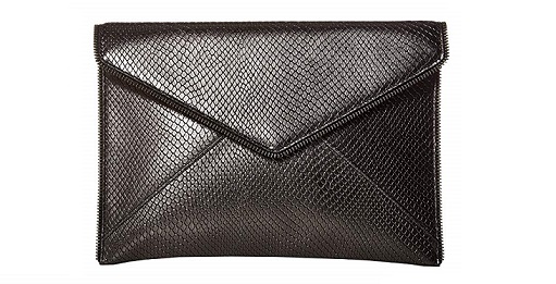 Rebecca Minkoff Leo Studs classy blaque Tie clutches 2019 WHat To Wear- blaque colour